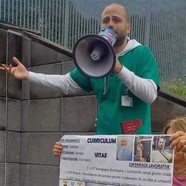 FINE DASPO PER L'INFERMIERE RAFFAELE VARVARA: "ORA POSSO RIENTRARE A MILANO DA UOMO LIBERO"