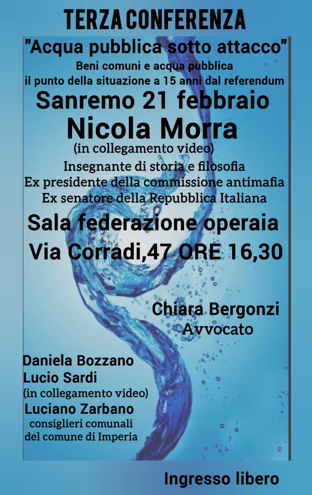 Beni comuni e acqua pubblica il punto della situazione a 15 anni dal referendum