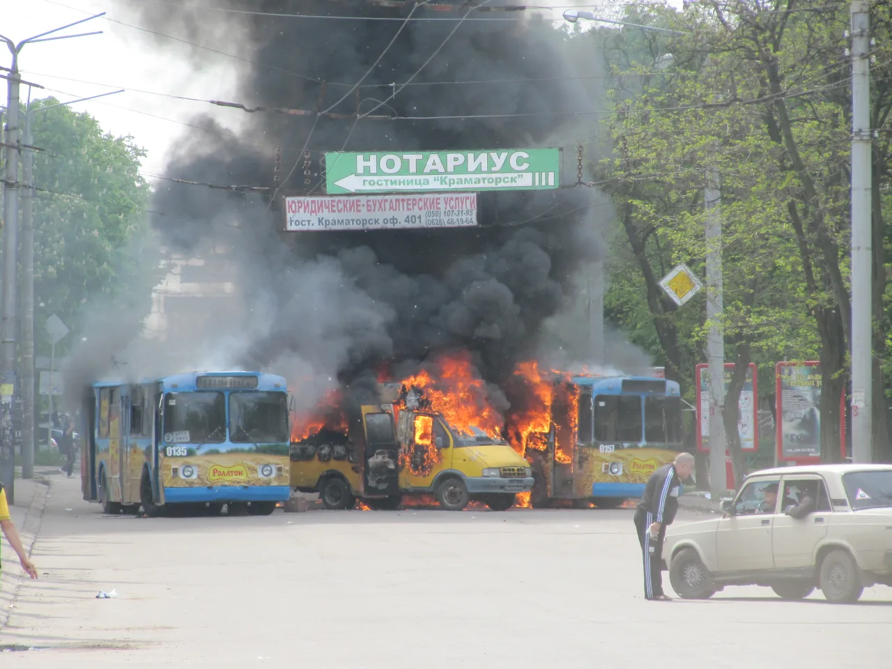1Kramatorsk, 2 MAG 2014 © Eliseo Bertolasi