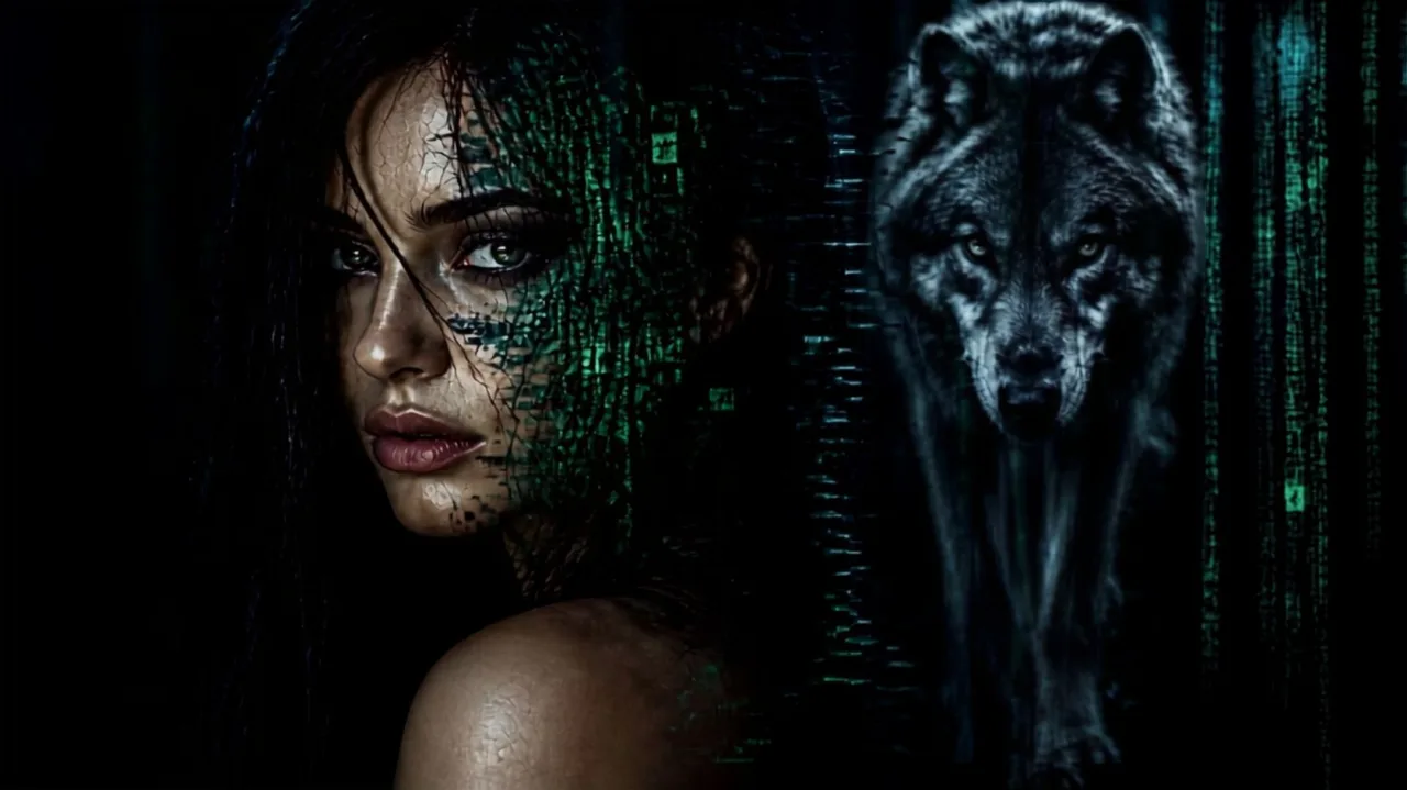 Modella lupo Matrix (2)