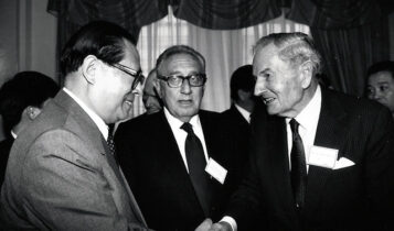 David Rockefeller e Kissinger in Cina
