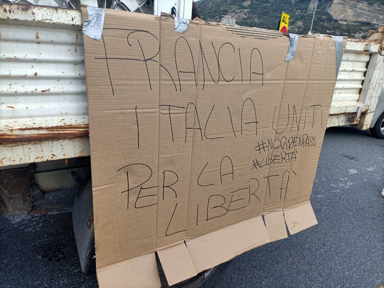Proteste Ventimiglia Italia Francia 5