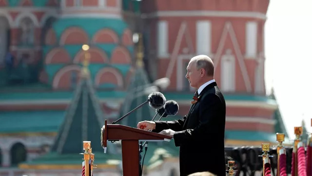 Putin discorso Victory Parade sulla Piazza Rossa
