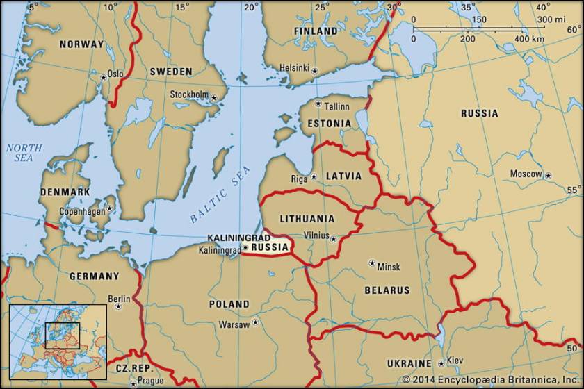 kaliningrad Russia minaccia Lituania