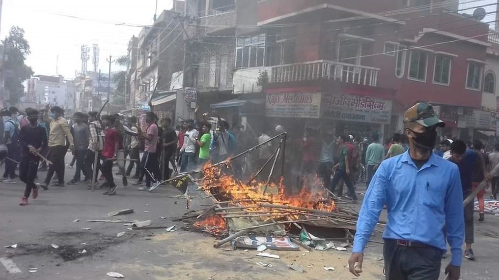 violente Proteste India