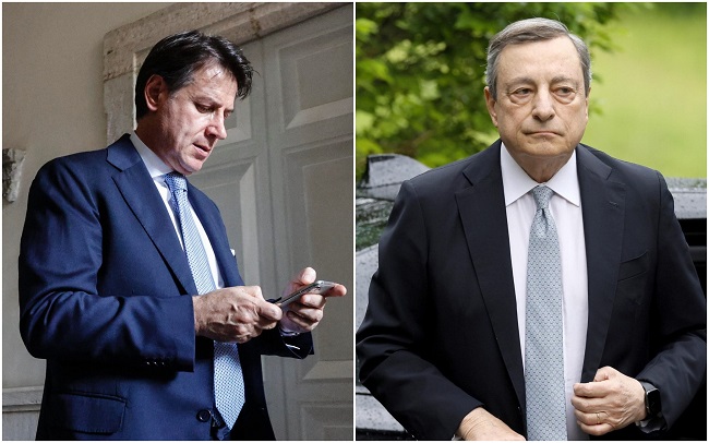 Draghi Conte crisi di governo